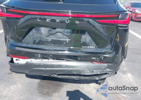 2025 Lexus Nx Premium from USA, damaged, VIN 2T2GDCAZ5SC024431